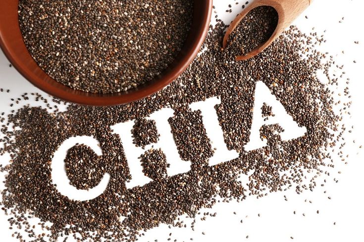 Chia seeds for hydrated skin