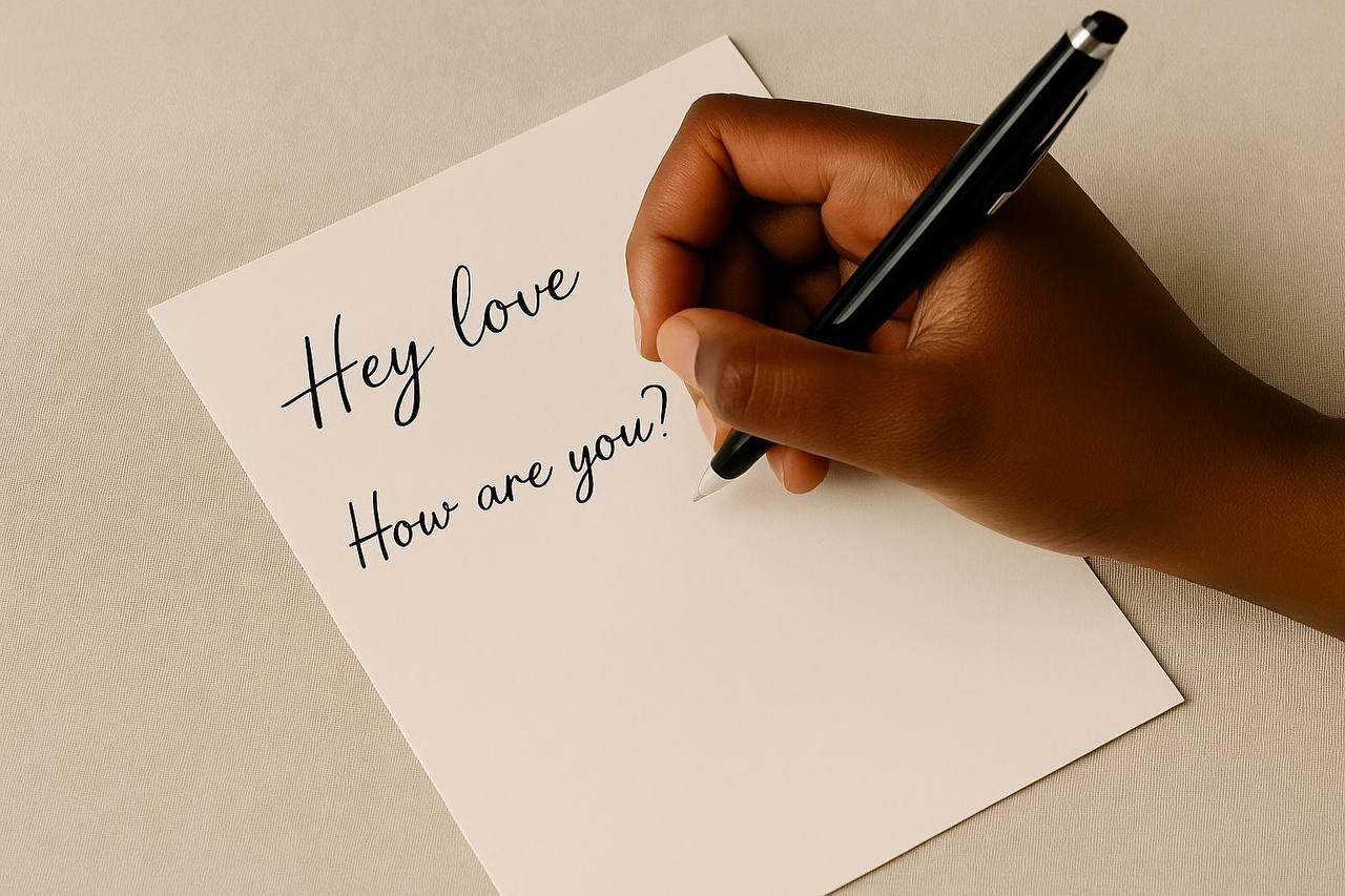Hey love, How are you?